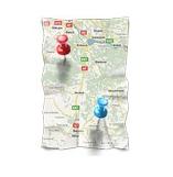 Mapa del servicio