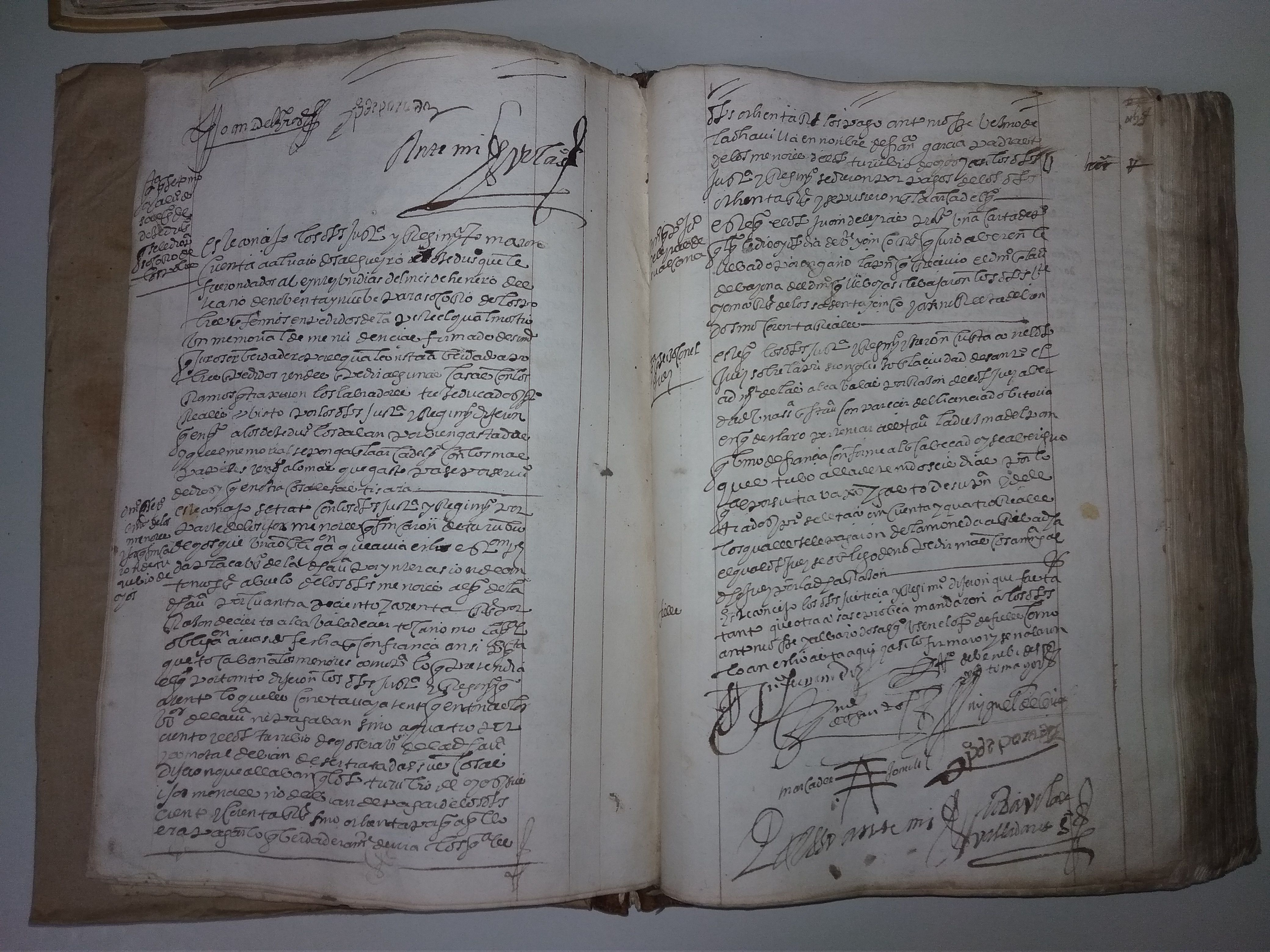 Libro de los autos, cuentas y cosas del Ayuntamiento de la Villa de Bouzas (1599)